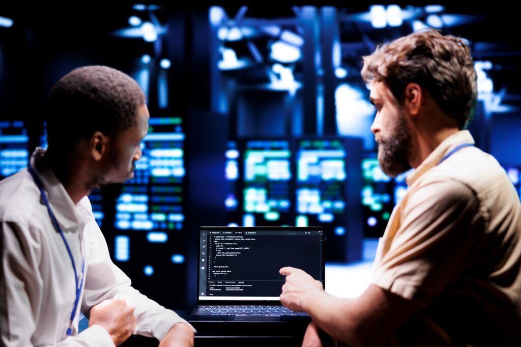 IT developers write server script code